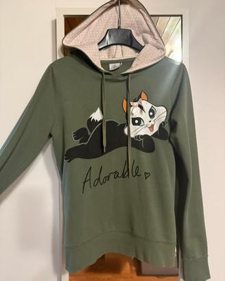 FELPA con cappuccio LOONEY TUNES originale / TG. S