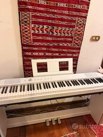Pianoforte digitale E-Chord DP1 bianco 3 pedali