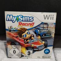 My Sims Racing DEMO videogioco per Wii molto raro