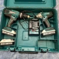 Trapano e avvitatore a percussione Makita HP457D