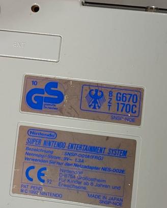 super Nintendo 