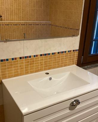 mobile bagno con specchio a led