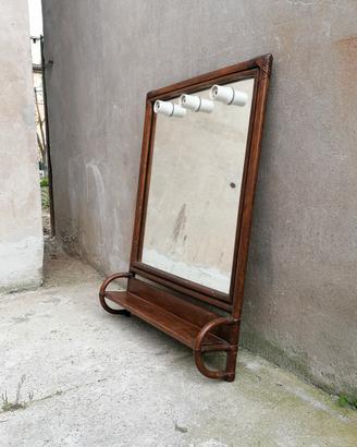 Specchio da parete in bambù Gervasoni vintage