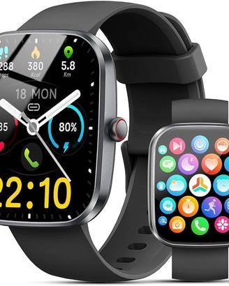 Smartwatch Uomo Donna 1.91" Chiamate Sport IP68