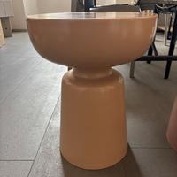 Tavolino in metallo rosa Maison du Monde