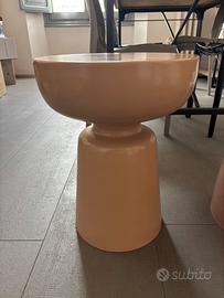 Tavolino in metallo rosa Maison du Monde