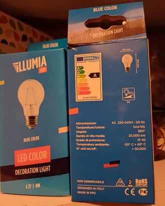 Lampadine Blu