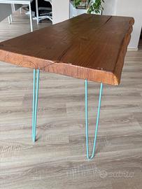 Tavolo in castagno massello