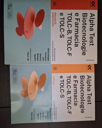 Alpha Test Tolc B, S e F - Manuale di preparazione