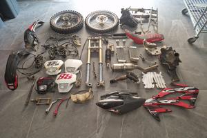 CRF 450 CICLISTICA MOTORE FORCELLA CERCHI SELLA