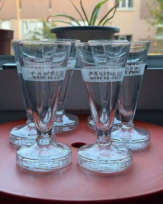 Set di 6 calici CAMPARI MATTEO THUN Design vintage