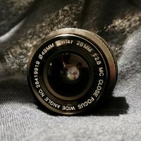 OBIETTIVO Vintage Vivitar 28mm F2.8 Wide Angle 