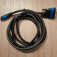 Cavo adattatore HDMI-DVI 2m bidirezionale