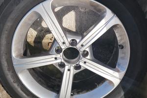 cerchi in lega da 17 gommati per mercedes 