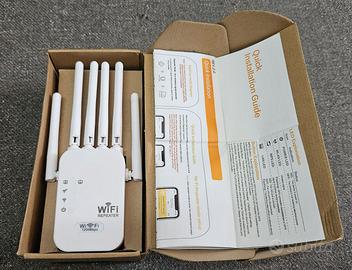 Ripetitore Repeater Booster Wifi 2.4g/5g 1200mbps