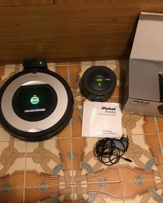 Roomba aspirapolvere e lavapavimenti