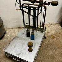 Bilancia  in ferro vintage