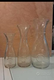 Caraffe in vetro antiche
