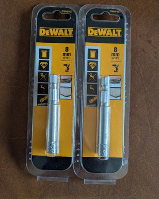 Punte diamantate DeWalt 8 mm piastrelle e gres