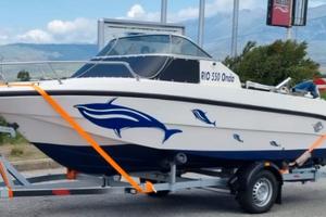 RIO ONDA 550 SEMICABINATO +MOTOR SUZUKI + CARRELLO