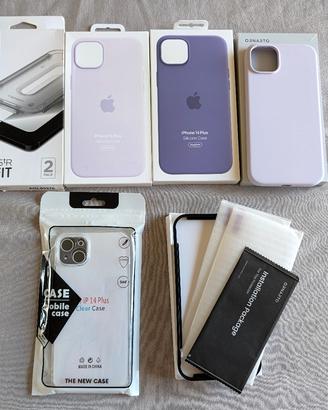 Cover + Vetri Temperati x Apple iPhone 14 Plus
