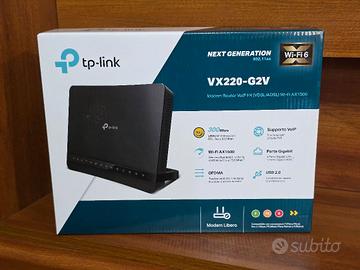 TP-Link VX220-G2v Modem Router EVDSL fino a 300Mbp