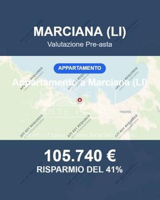 Immobile in asta di 85 m² con box auto a Marciana