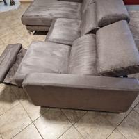 Divano angolare relax elettrico 