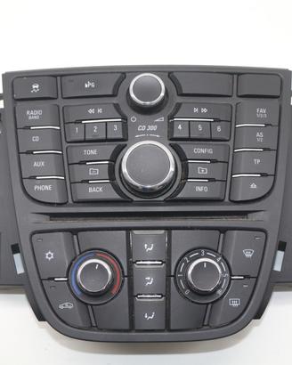 CONSOLE CENTRALE CON COMANDI CLIMA E RADIO OPEL Me