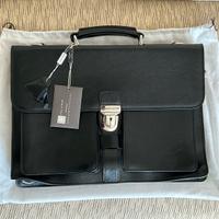Borsa / cartella pelle nera TUSCANY LEATHER NUOVA