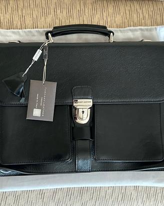 Borsa / cartella pelle nera TUSCANY LEATHER NUOVA