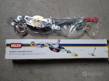 Argano Valex Manuale