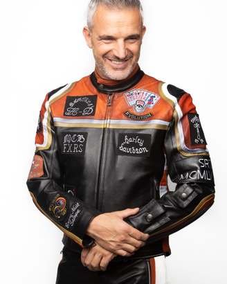 Giacca in pelle Harley Davidson and Marlboro Man