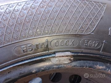 Cerchi  ferro  +  gomme  Fiat Sedici/ Suzuki Swift