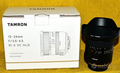 Tamron 3,5-4,5/10-24mm Di II VC HLD per Nikon DX