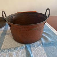 Paiolo antico in rame
