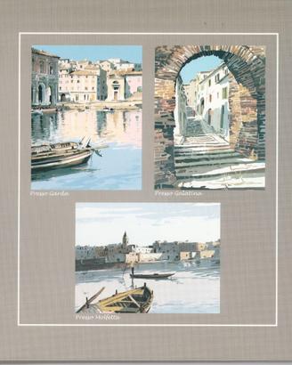 Cartellina Grigia Litografie Aldo Riso 23x17