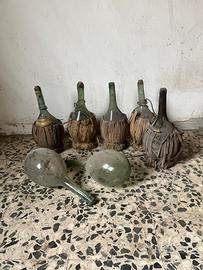 Fiaschi in vetro soffiato