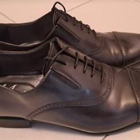 Scarpe Marconi Made In Italy Uomo 43 Grigio Metall