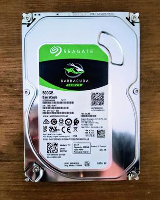 HARD DISK interno 500 GB SEAGATE ST500DM009