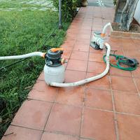 motore di filtraggio a sabbia o sfere 