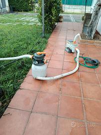 motore di filtraggio a sabbia o sfere 