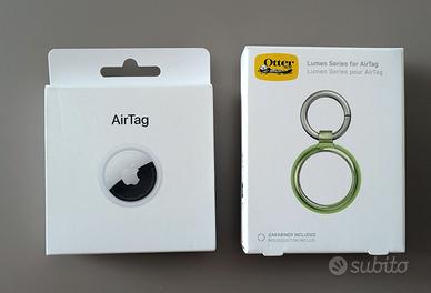 Apple AirTag + Custodia OtterBox Lumen (NUOVI, Mai