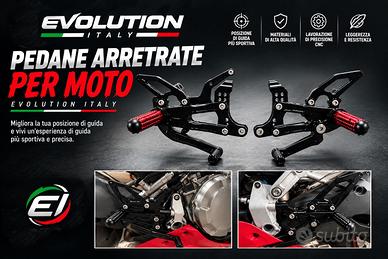 Pedane Arretrate Evolution Italy