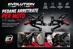 Pedane Arretrate Evolution Italy