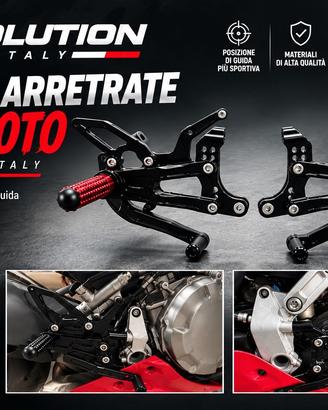 Pedane Arretrate Evolution Italy