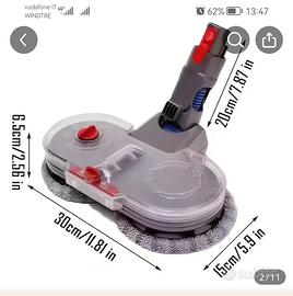 LAVA ASCIUGA PAVIMENTI DYSON COMPATIBILE NUOVO