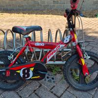 Dino Bike 123 rossa con rotelle