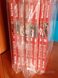 Manga Elemental Gerard volumi 1–6, 8, 10