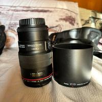 Obiettivo canon 100mm macro f2.8 serie L